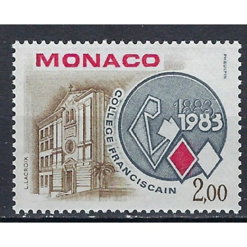 Monaco 1371 MNH 1983 issue (ak2825)