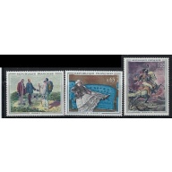 France 1049-51 MNH 1962 Paintings (an1593)
