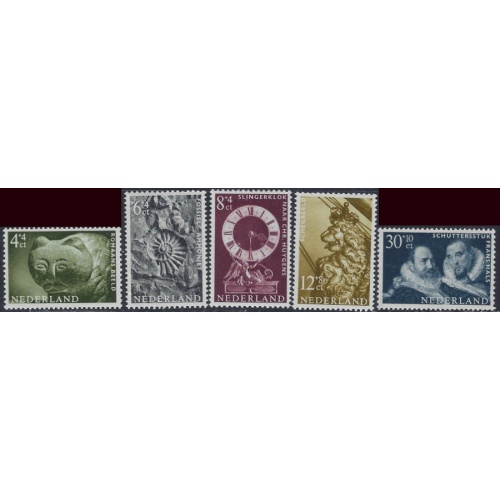 Netherlands B363-67 MNH 1962 set (ak6073)