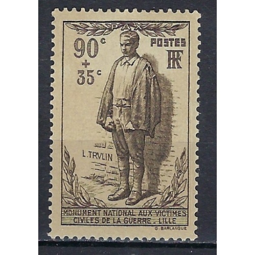 France B80 MH 1939 issue (ak2513)