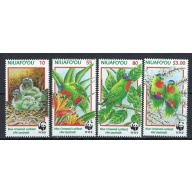 Tonga Niuafo'ou 202-05 MNH 1998 Birds (an8909)