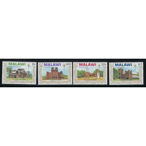Malawi 558-61 MNH 1989 Christmas (ha1361)