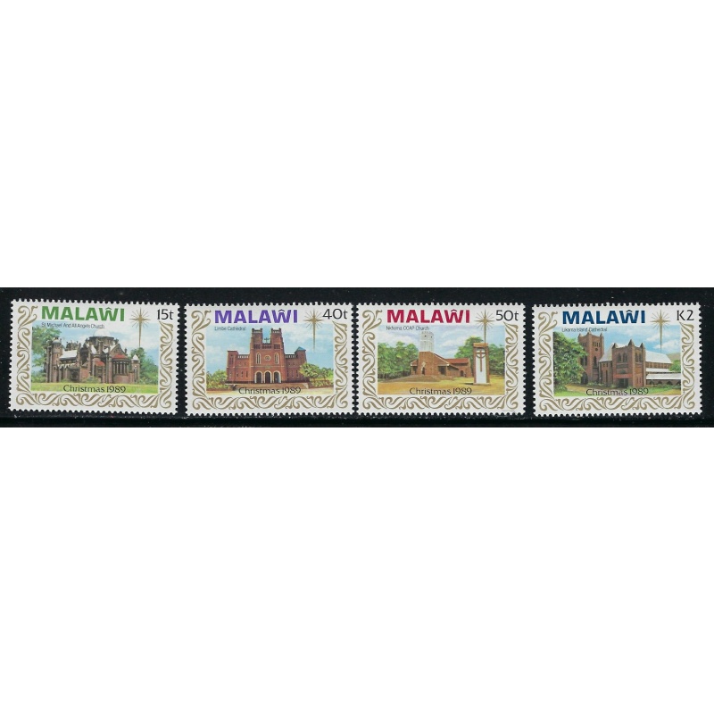 Malawi 558-61 MNH 1989 Christmas (ha1361)