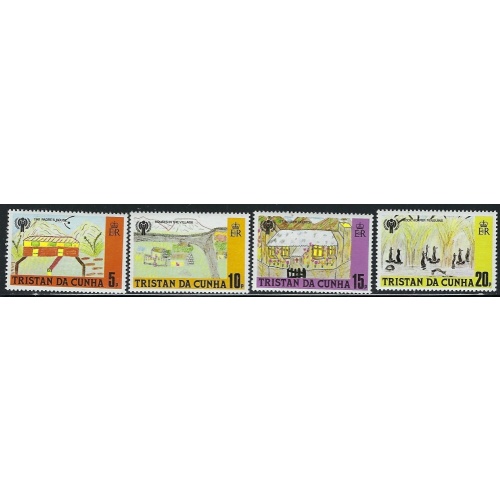 Tristan da Cunha 264-67 MNH 1979 Int'l Year of the Child (fe1699)