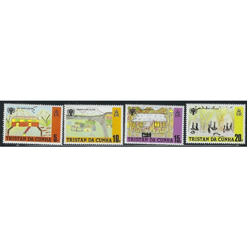 Tristan da Cunha 264-67 MNH 1979 Int'l Year of the Child (fe1699)