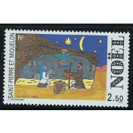 St Pierre and Miquelon 585 MNH 1992 Christmas (fe8447)