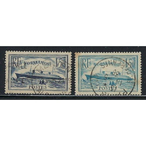 France 300/300a Used 1935 issues (fe2521)