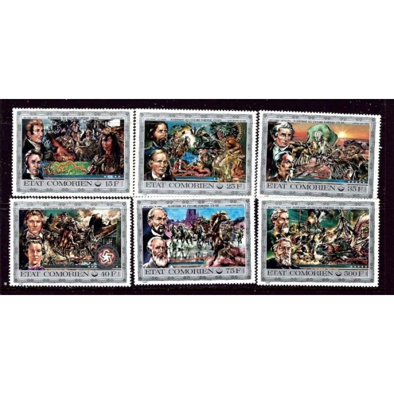 Comoro Is 165-70 MNH 1976 American Bicentennial    (ap4022)