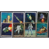Burundi 297-301/C104-06 MNH 1969 First Moon Landing (ak6255)