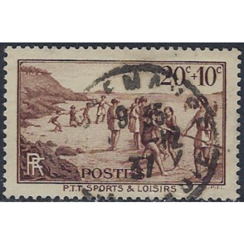 France B60 Used 1937 issue (ak6742)