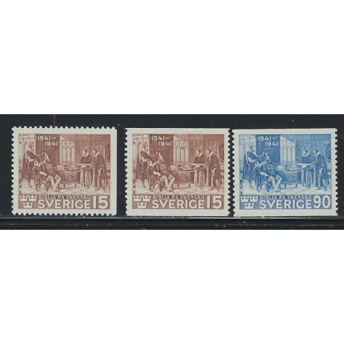 Sweden 316-18 MH 1941 set (fe5027)