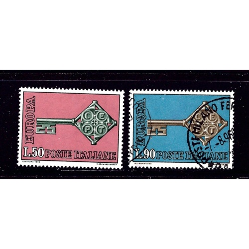 Italy 979-80 Used 1968 set
