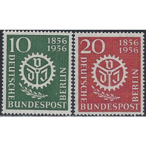 Germany Berlin 9N140-41 MNH 1956 set (ak6630)