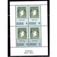 Ireland 326a MNH 1972 Stamp Anniversary S/S    (ap2541)