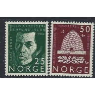 Norway 450-51 MNH 1964 set (ak3259)