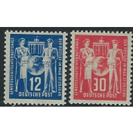 Germany DDR 49-50 MH 1949 set (ak2234)