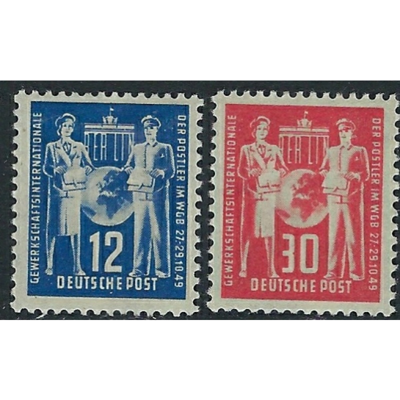 Germany DDR 49-50 MH 1949 set (ak2234)