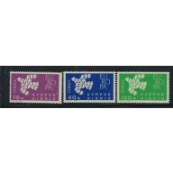 Cyprus 201-03 MH 1962 Europa (fe5158)