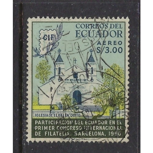 Ecuador C376 Used 1961 issue (ap6506)