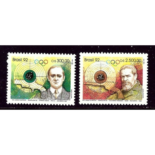 Brazil 2349-50 MNH 1992 set    (ap4353)
