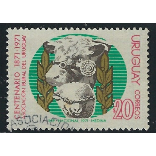 Uruguay 804 Used 1971 issue (fe5141)
