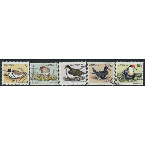 Australia 682-86 Used 1978 Birds (ak2930)