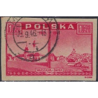 Poland 374 Used 1945 issue (ak6140)