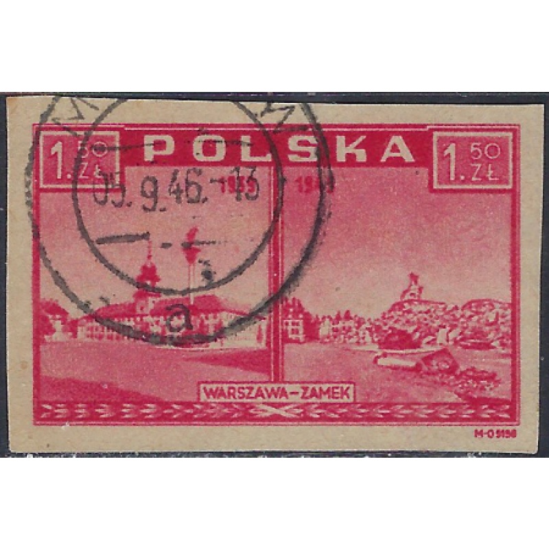 Poland 374 Used 1945 issue (ak6140)