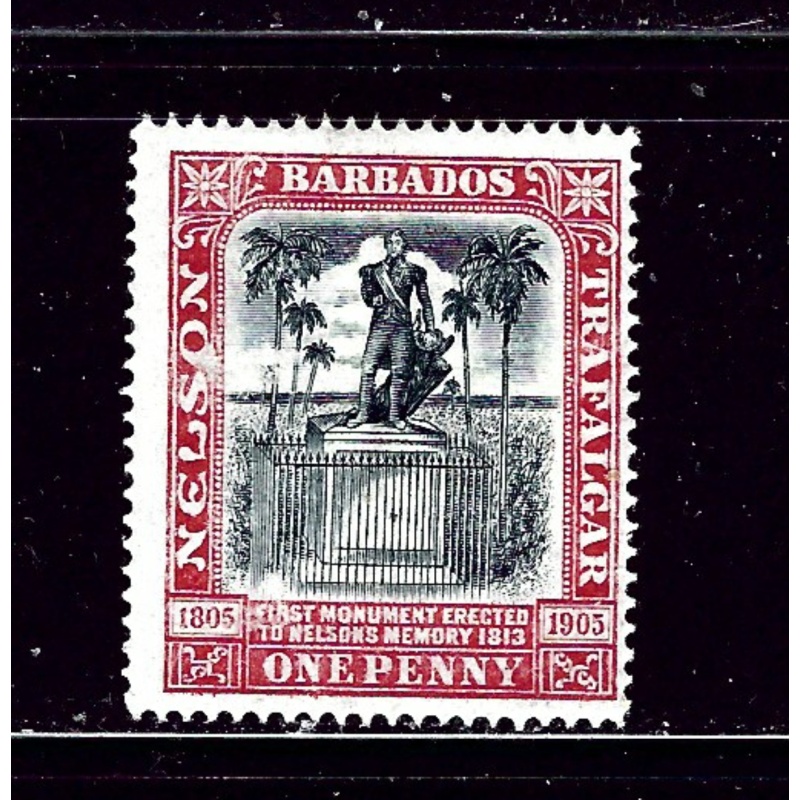 Barbados 104 MHH 1906 issue