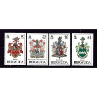Bermuda 433-36 MNH 1983 Coats of Arms