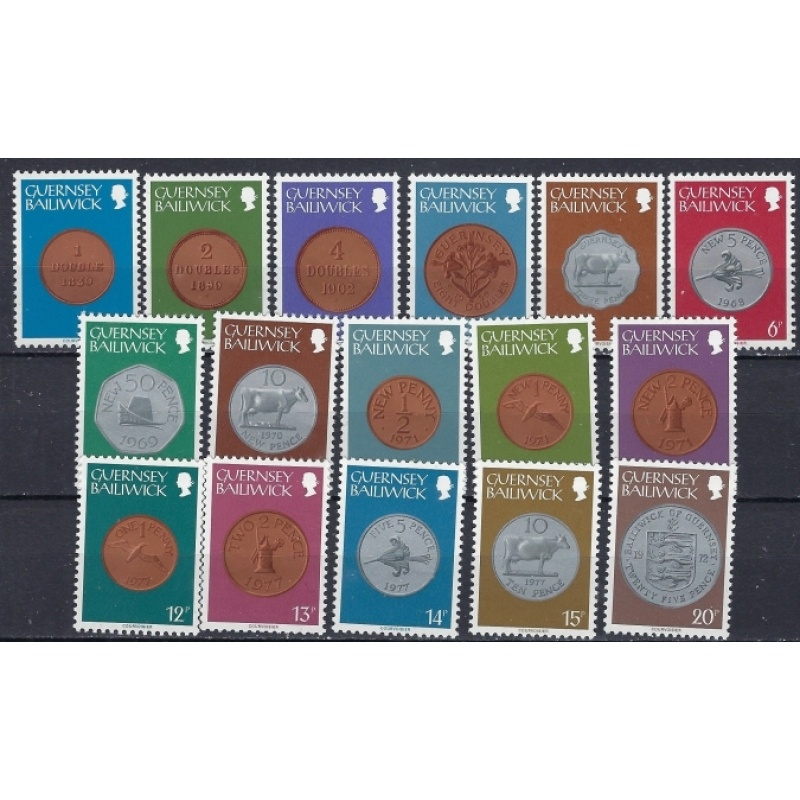 Guernsey 173-88 MNH 1979 set (ak2698)