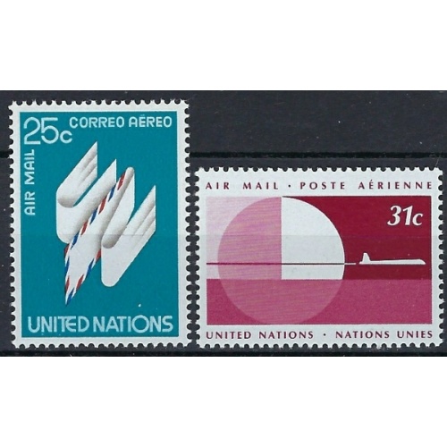United Nations C22-23 MNH 1977 set (an7699)