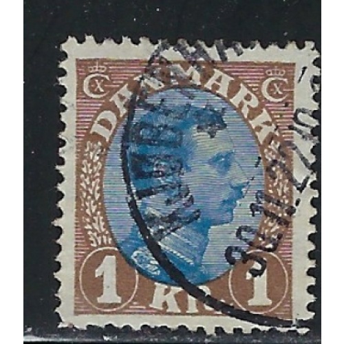 Denmark 128 Used 1922 issue (an4842)