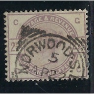 Great Britain 101 Used 1884 issue  (fe5907)