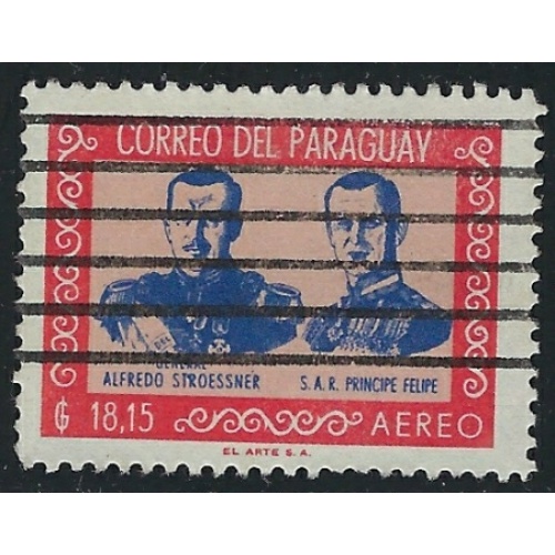 Paraguay C311 Used 1962 issue (an6982)