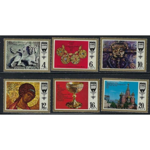 Russia 4608a-f MNH 1977 singles (ap9932)