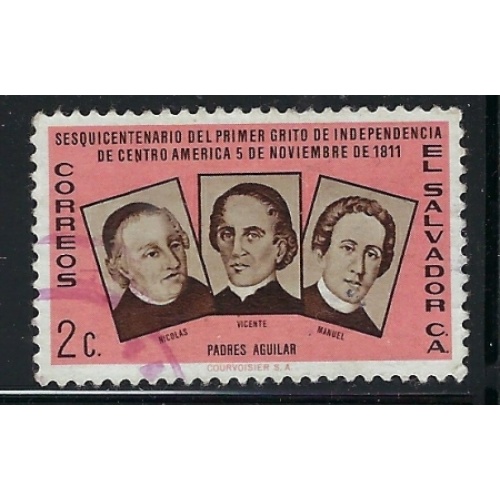 Salvador 720 Used 1961 issue (an4362)