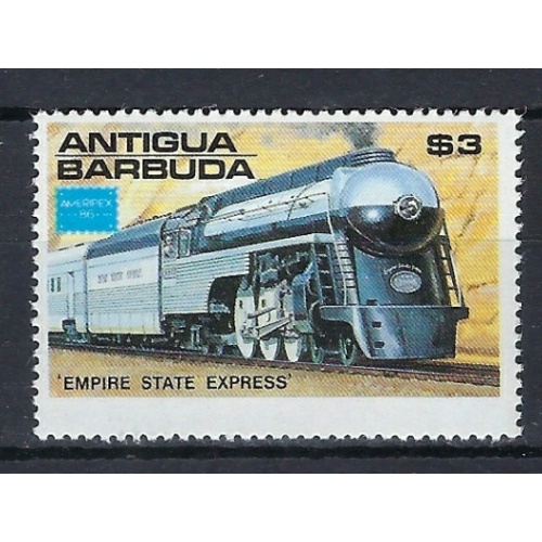 Antigua 937 MNH 1986 Locomotive (an8668)