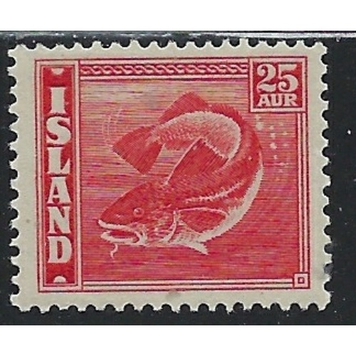 Iceland 224b MH 1940 issue; perf 14 x 13.5 (an1907)