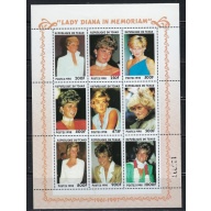 Chad 774 MNH 1999 Princess Diana Memorial (an5144)
