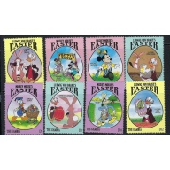 Gambia 1524-31 MNH Disney Characters  (Easter) (fe1074)