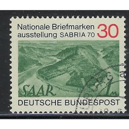 Germany 1017 Used 1970 issue (ak5837)