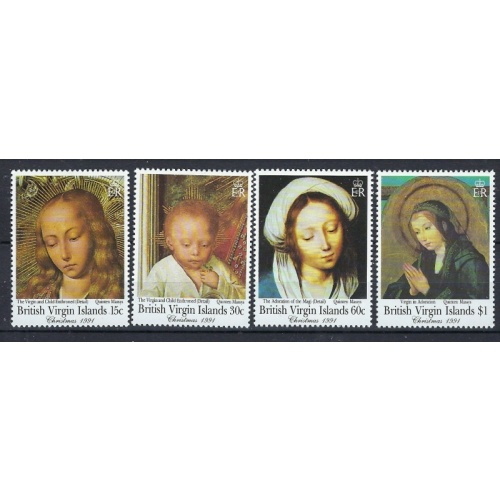 British Virgin Is 731-34 MNH 1991 Christmas (an9786)