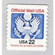 US Official Mail 22c 1 (AP137335)