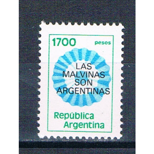 Argentina 1338 Unused Emblem overprint 1982 (HV0321)+