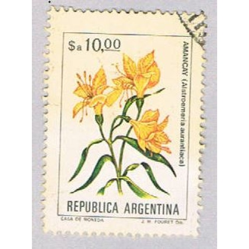 Argentina 1439 Used Flowers 1983 (BP54209)