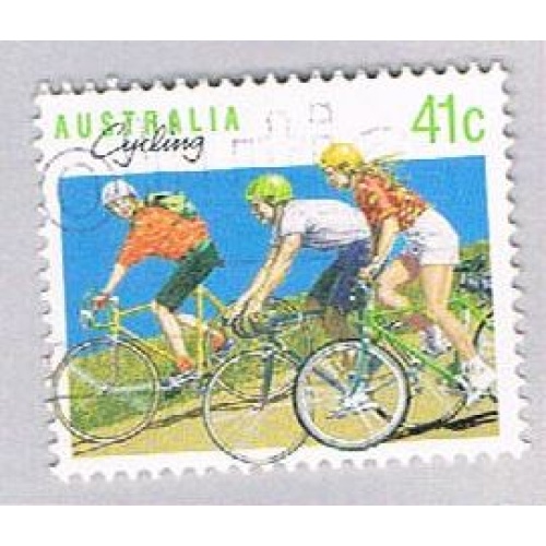 Australia 1109B Used Bicyclists 1989 (BP55510)
