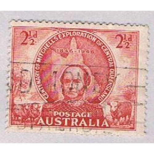 Australia 203 Used Mitchell 1 1946 (BP51106)