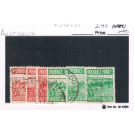 Australia 250-55 Used set Modern Dairy Production 1953 CV 2.40 (A0509)