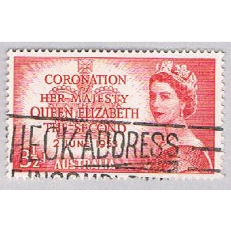 Australia 259 Used QEII Coronation 2 1953 (BP55423)